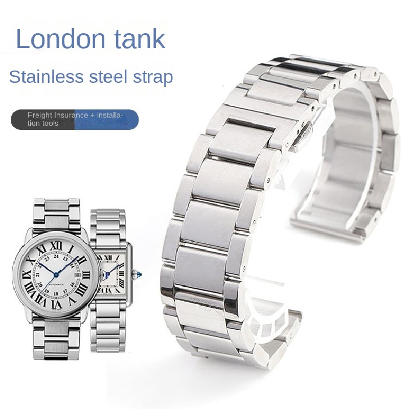 Cartier Watch Tank - Tangki tali jam tangan untuk Cartier