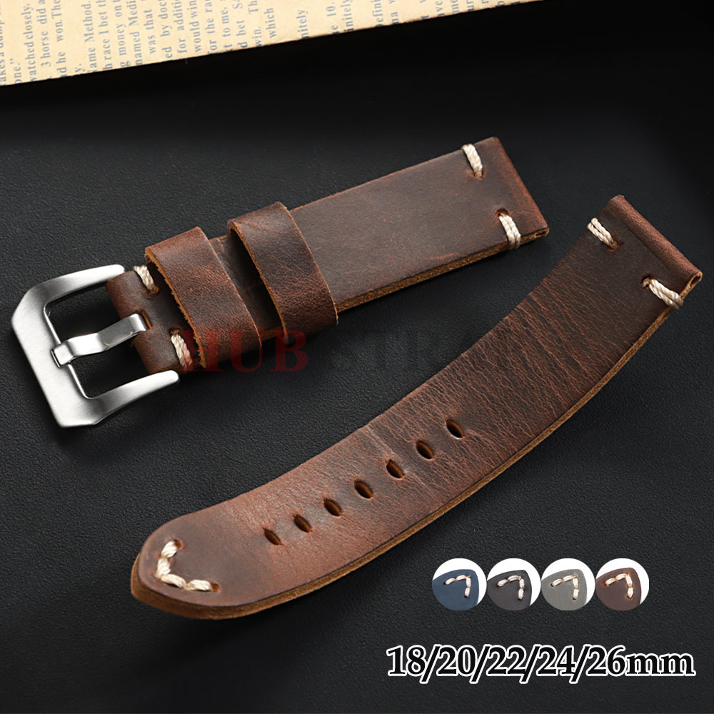 Suede Strap Watch - 18mm 20mm 22mm 24mm 26mm Tali
