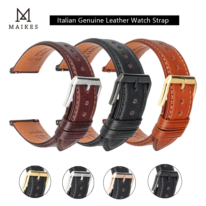 Leather Strap Quick Release - Tali Jam Tangan Kulit Asli Baru