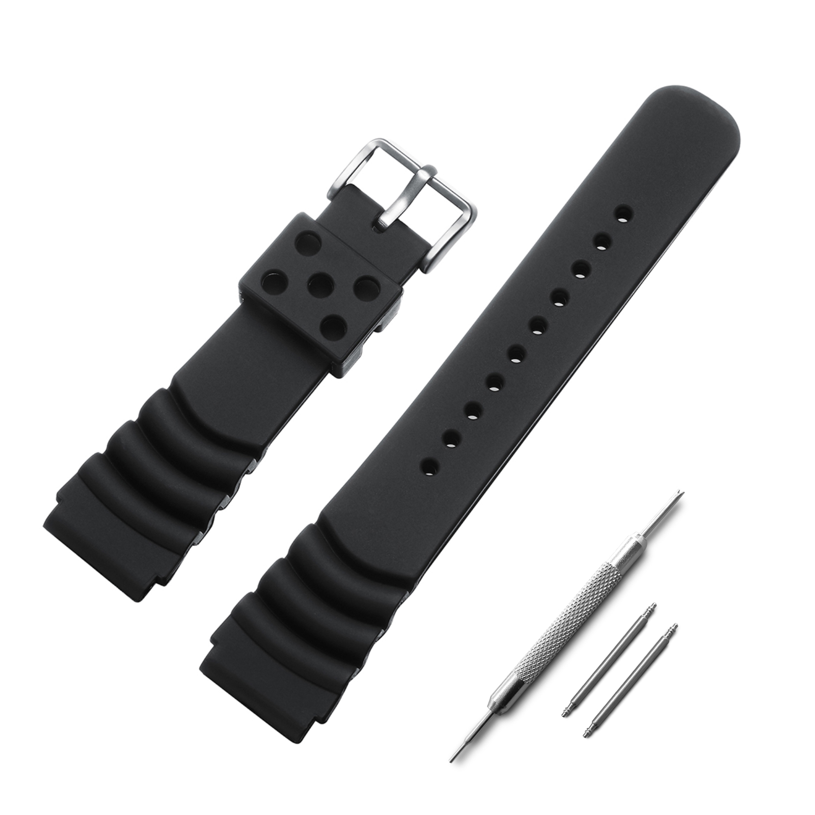 Rubber Strap Diver - Tali Jam ADDIESDIVE 20mm 22mm Gesper