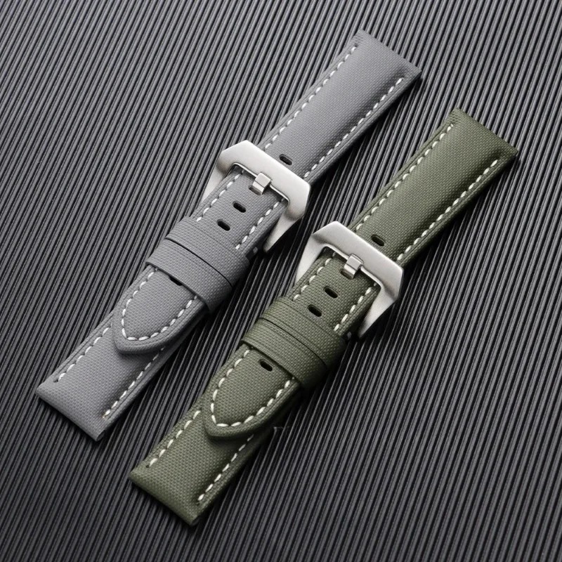 20mm 22mm 24mm 26mm Tali Jam T - Canvas Strap Watch ulasan dan harga