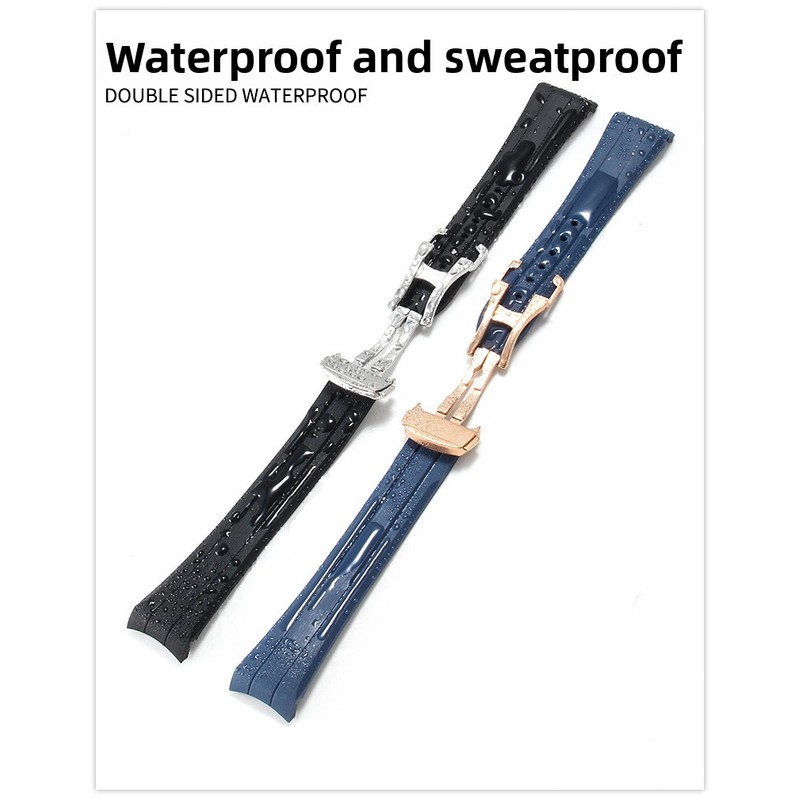 Tali Jam Tangan Silikon Karet  - Omega Watch Speedmaster ulasan dan harga