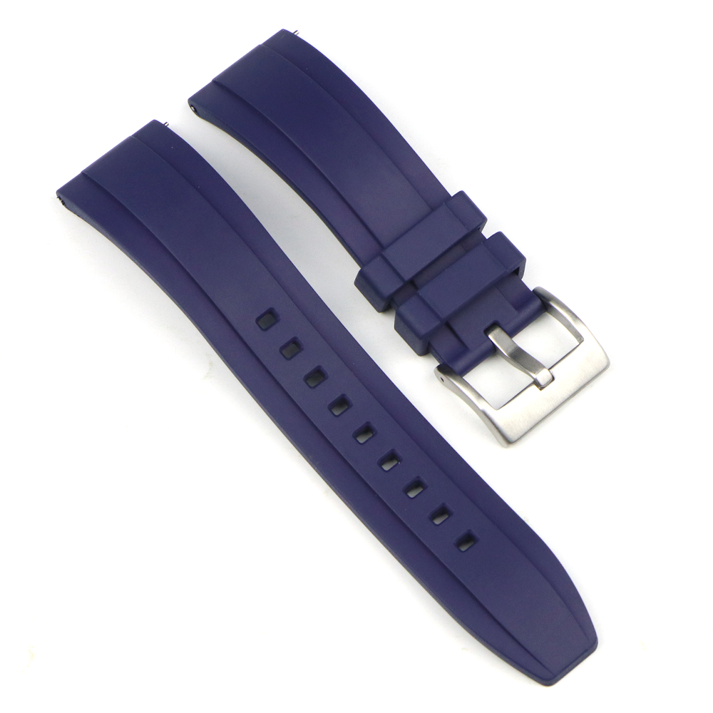 FKM Fluor Rubber Watch Strap 2 - Rubber Strap Diver ulasan dan harga