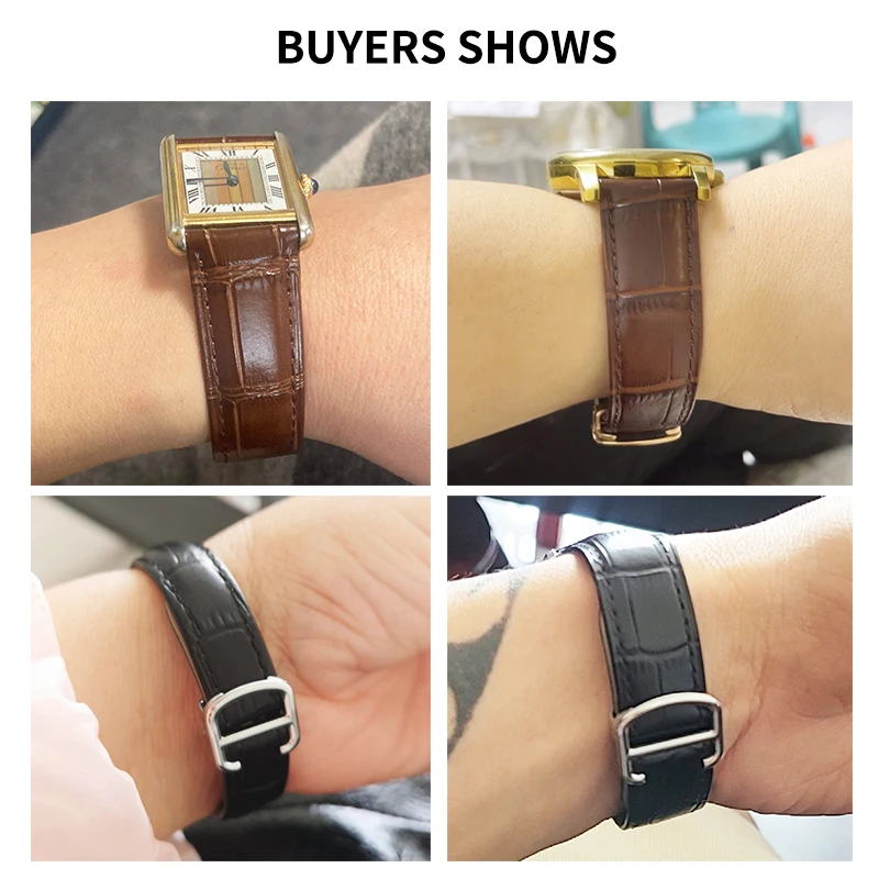 Untuk Cartier 18 20 22 23mm ge - Cartier Watch Tank ulasan dan harga