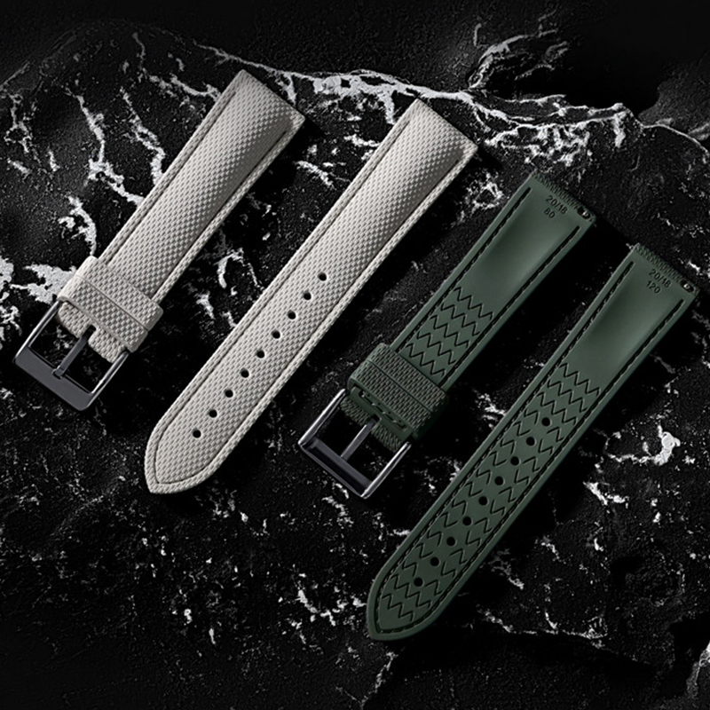 Tali Universal untuk Blancpain - Rubber Strap Diver ulasan dan harga