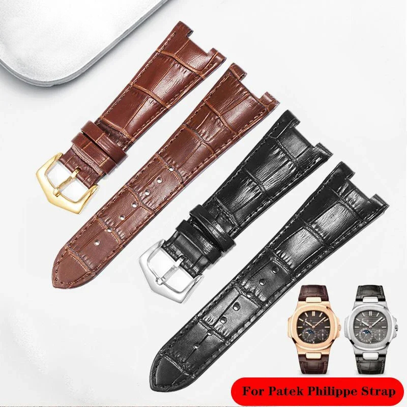 Tali Jam Tangan Kulit Asli unt - Patek Philippe Watch Nautilus ulasan dan harga