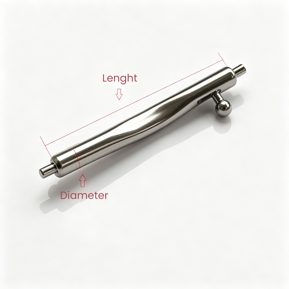 Dia 1,5 mm, Batang Pegas Lurus - Curved Spring Bar ulasan dan harga