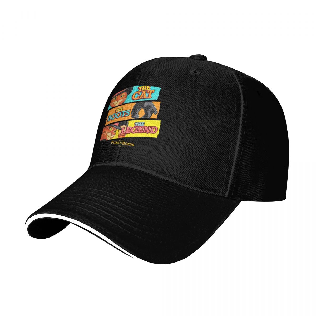 púss ín boots, topi baseball d - Buckle Pin Ss ulasan dan harga