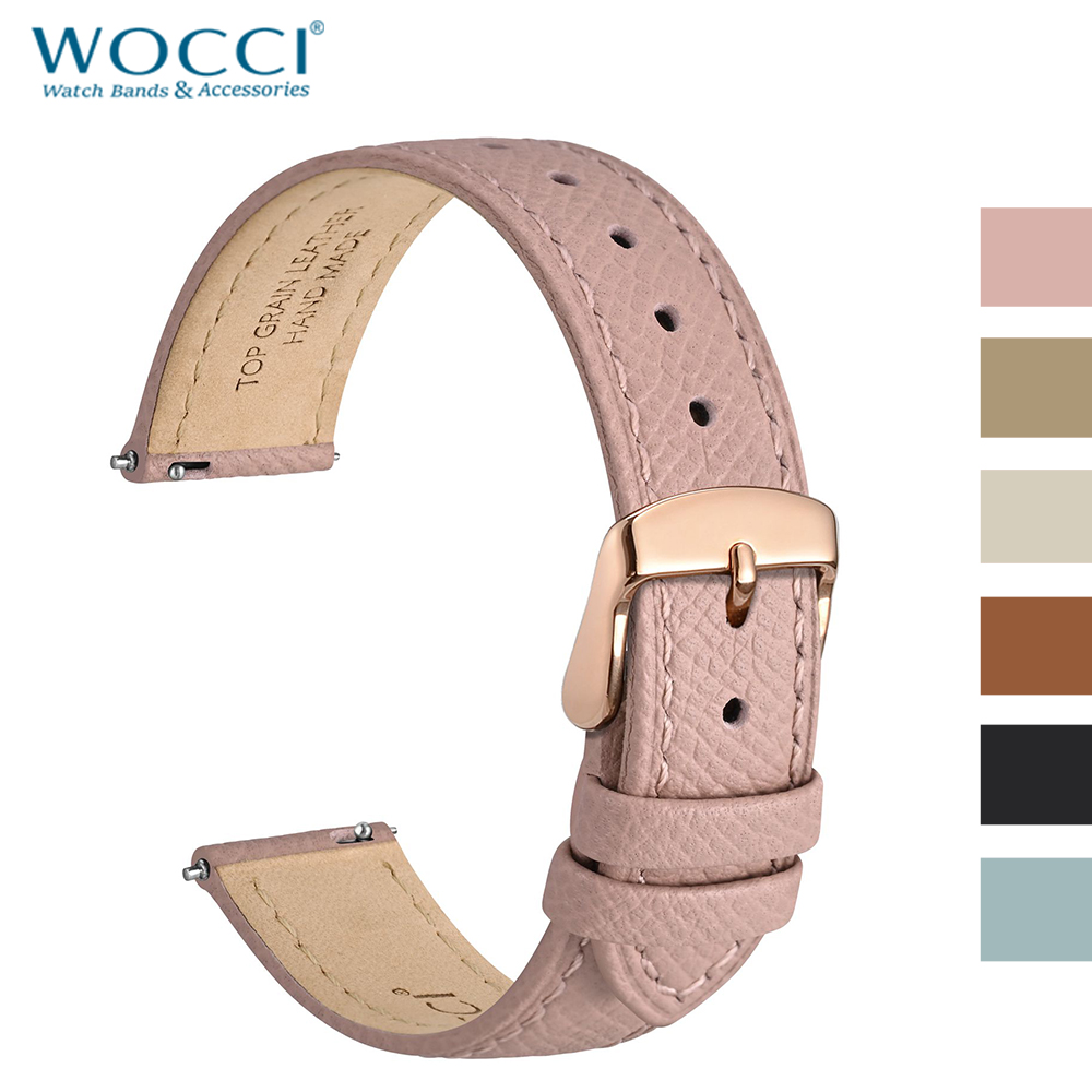 WOCCI Tali Jam Tangan Kulit Ga - Leather Strap Quick Release ulasan dan harga