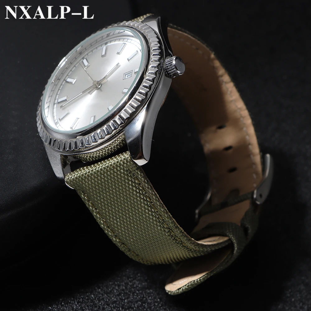Tali Jam Tangan Kulit Kain Lay - Canvas Strap Watch ulasan dan harga